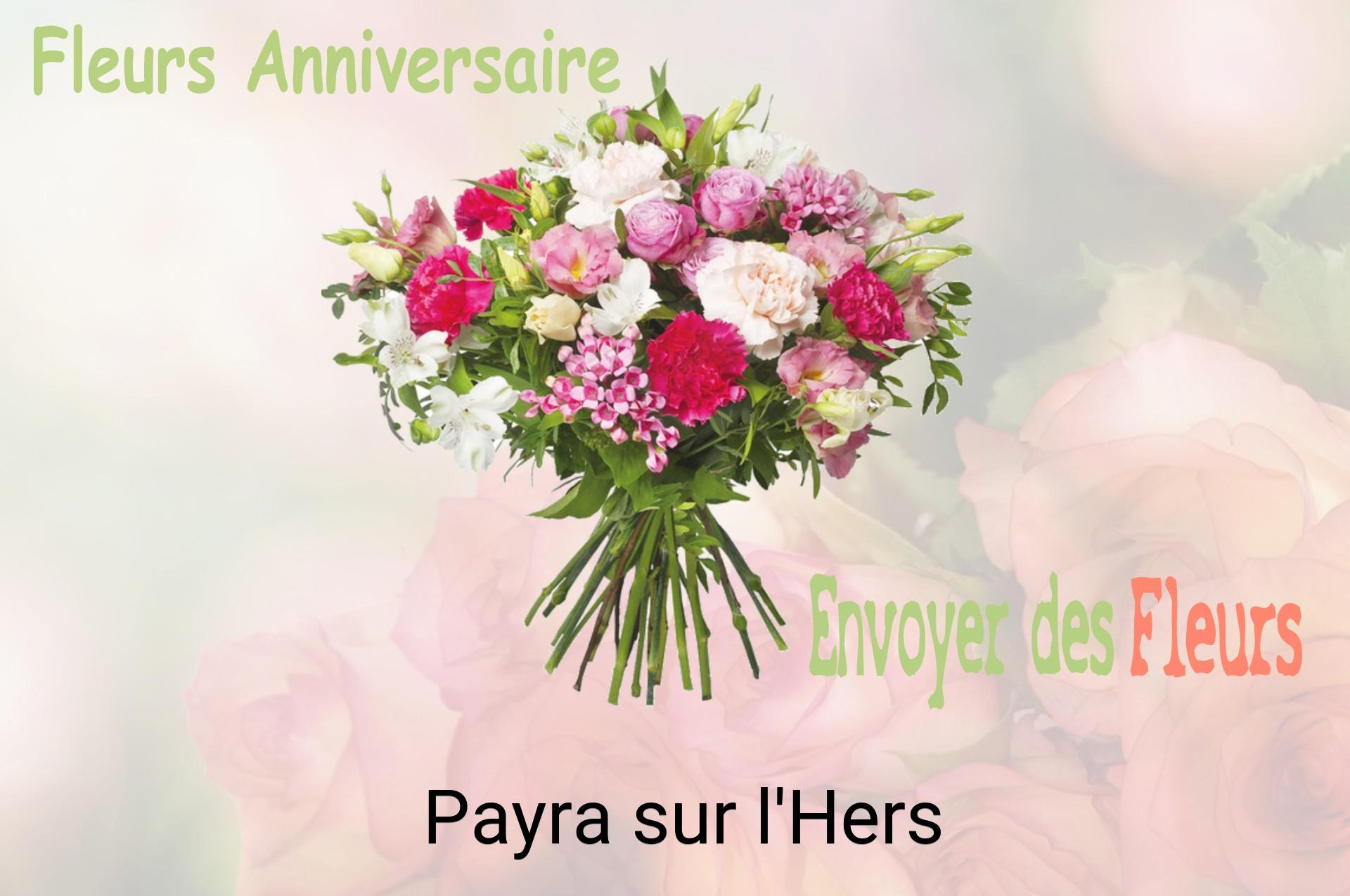 Bouquet de fleurs d’anniversaire livré à Payra-sur-l'Hers