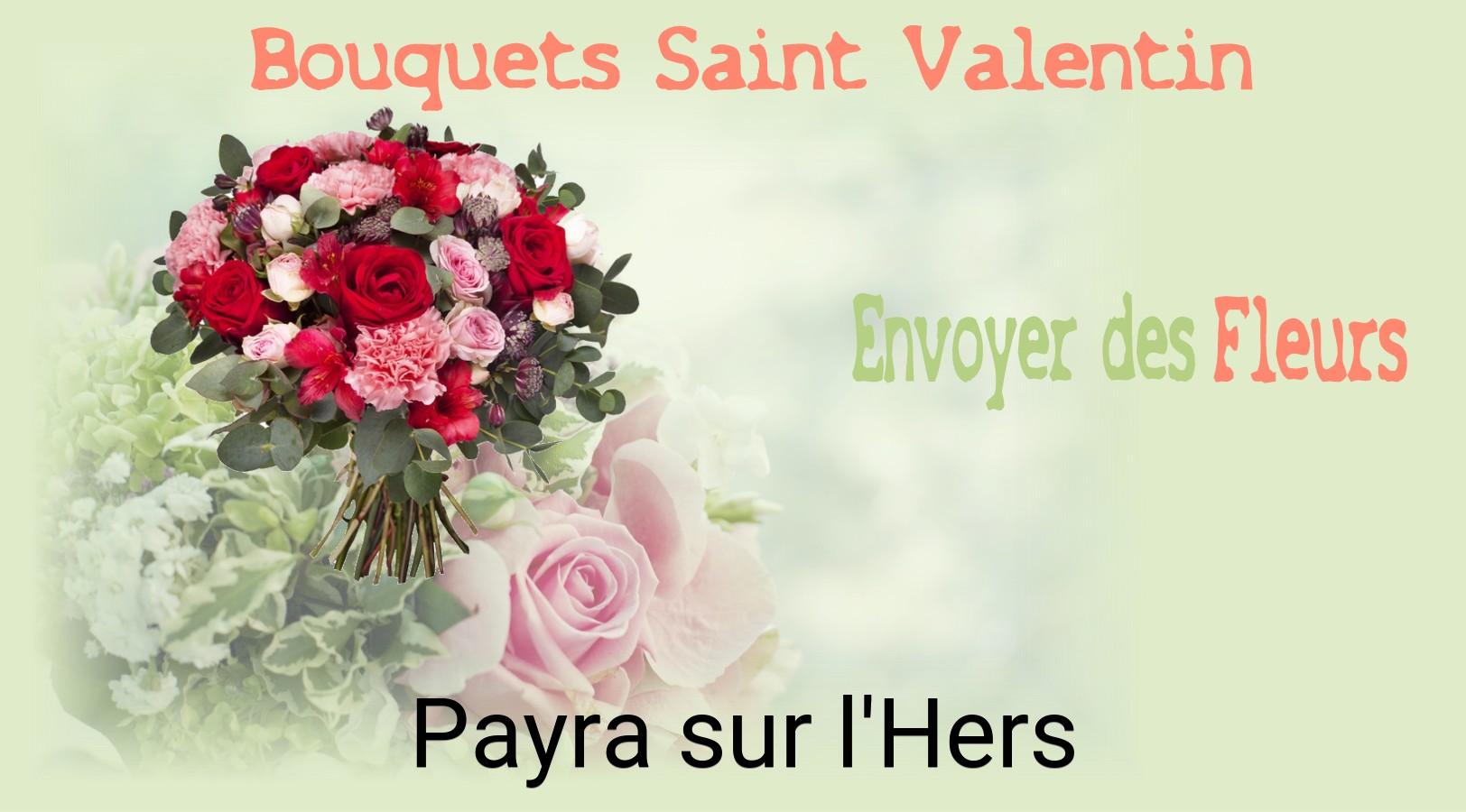 Roses de Saint-Valentin livrées à Payra-sur-l'Hers